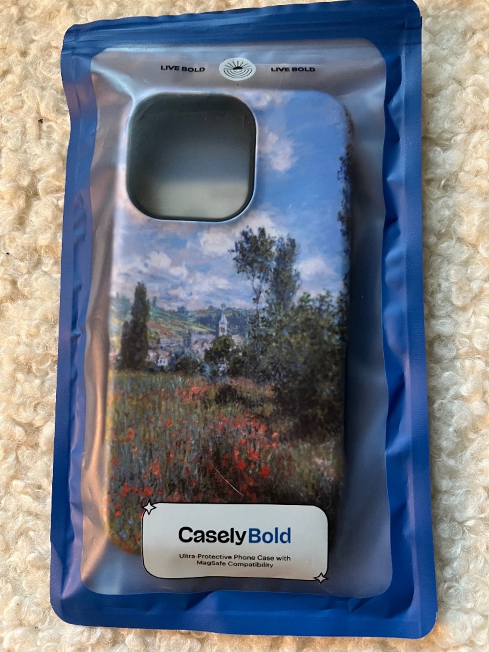 NEW - Casely Bold/MagSafe "Monet's View" Limited Edition - Fits iPhone 13 Pro